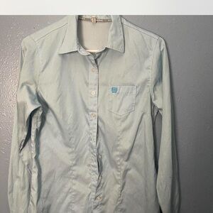 Cinch Sky Blue Women’s Button Down Shirt